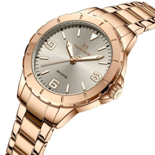 ساعة نافي فورس حريمي NF5022-RG-GY-RG