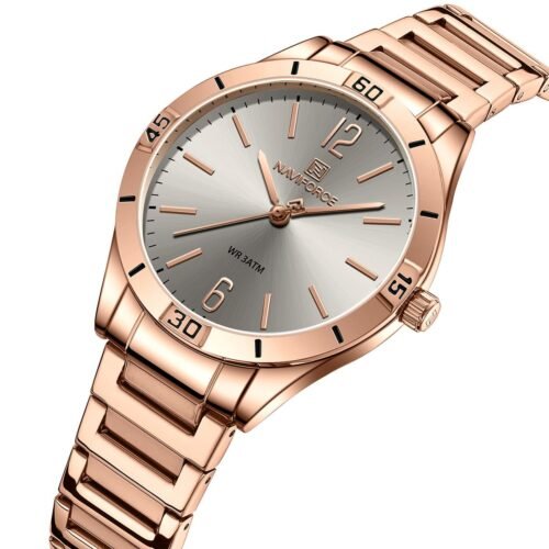 ساعة نافي فورس حريمي NF5029-RG-GY