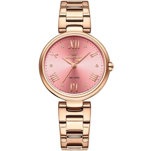 ساعة نافي فورس للنساء NF5030-RG-R