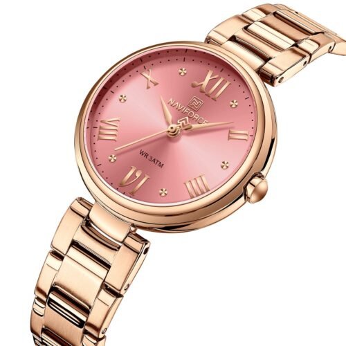 ساعة نافي فورس للنساء NF5030-RG-R