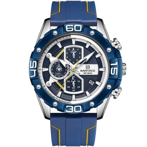 ساعة نافي فورس رجالي NF8018T-S-BE-Y