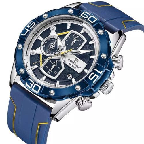 ساعة نافي فورس رجالي NF8018T-S-BE-Y