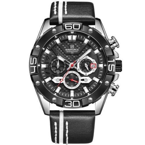 ساعة نافي فورس رجالي NF8019L-S-B