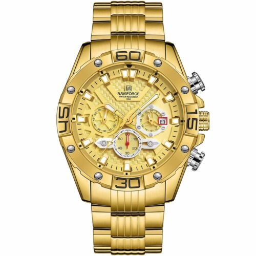 ساعة نافي فورس رجالي NF8019S-G-G