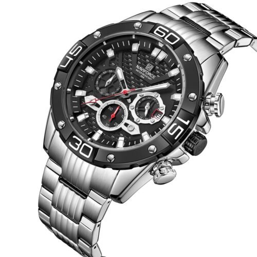 ساعة نافي فورس رجالي NF8019S-S-B