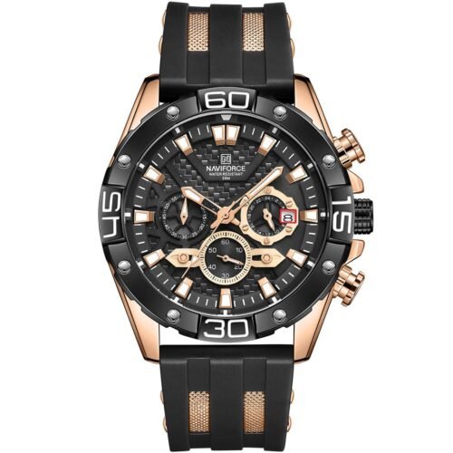 ساعة نافي فورس رجالي NF8019T-RG-B-B