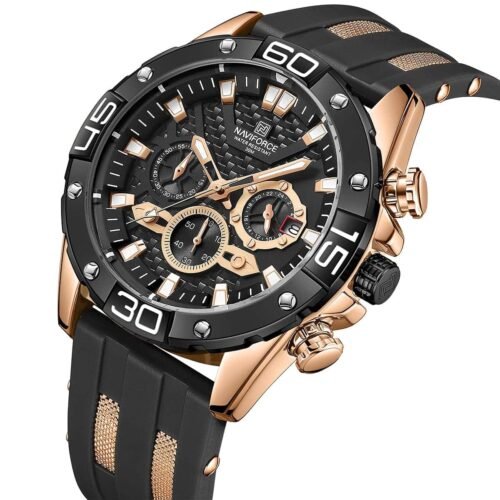 ساعة نافي فورس رجالي NF8019T-RG-B-B