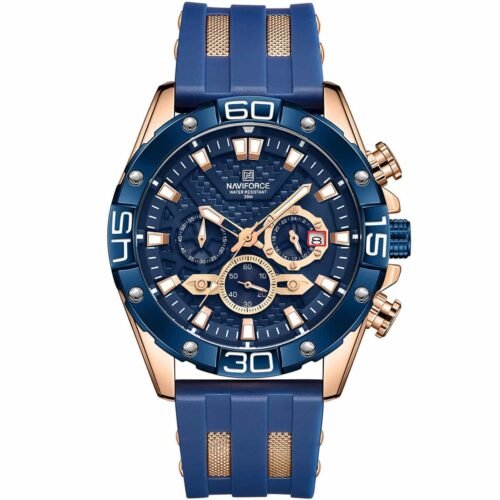 ساعة نافي فورس رجالي NF8019T-RG-BE-BE