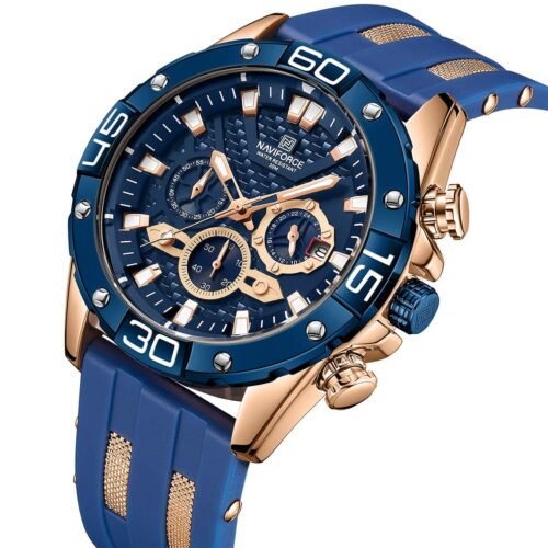 ساعة نافي فورس رجالي NF8019T-RG-BE-BE