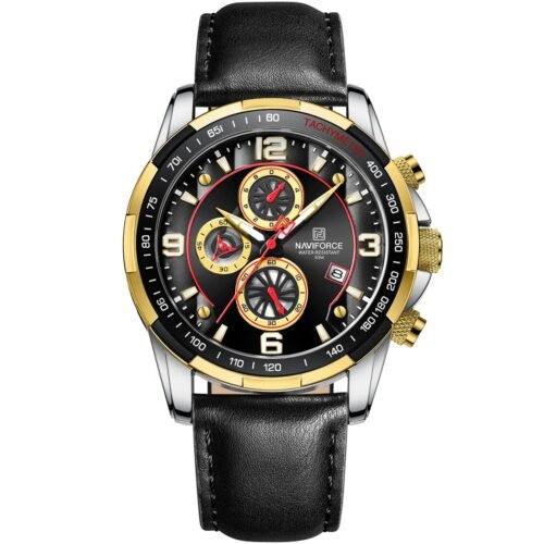 ساعة نافي فورس رجالي NF8020L-G-B-B