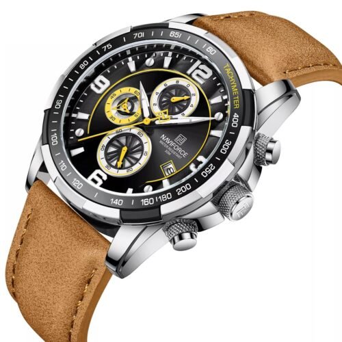 ساعة نافي فورس رجالي NF8020L-S-B-BN