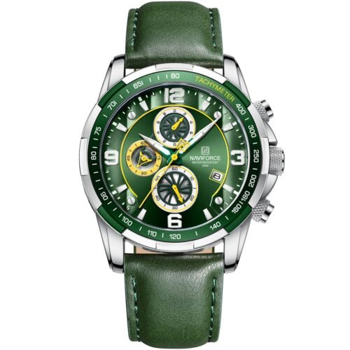 ساعة نافي فورس رجالي NF8020L-S-GN-GN