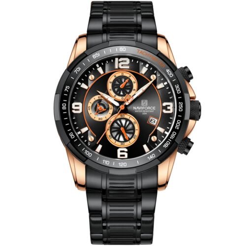 ساعة نافي فورس رجالي NF8020S-RG-B
