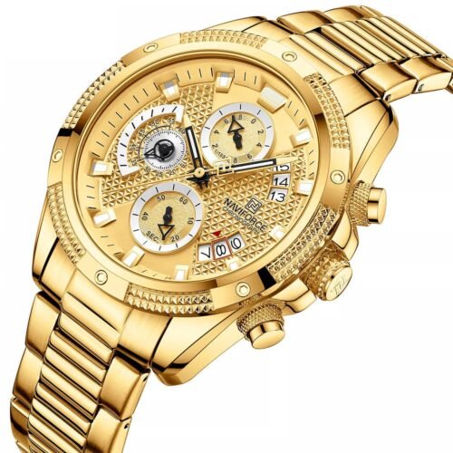 ساعة نافي فورس رجالي NF8021-G-G