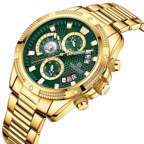 ساعة نافي فورس رجالي NF8021-G-GN