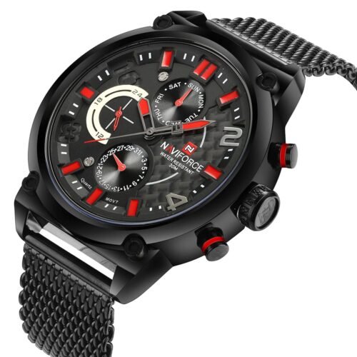 ساعة نافي فورس رجالي NF9068S-B-R-B