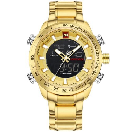 ساعة نافي فورس رجالي NF9093-G-G
