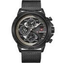 ساعة نافي فورس للرجال NF9110S-B-W-B