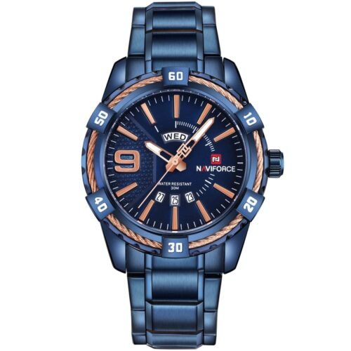 ساعة نافي فورس رجالي NF9117S-BE-BE