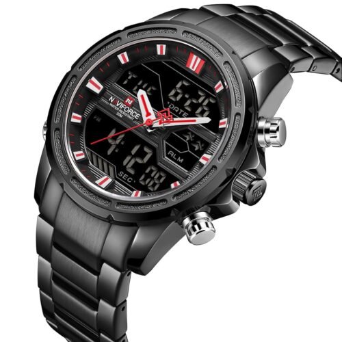 ساعة نافي فورس رجالي NF9138S-B-B-R
