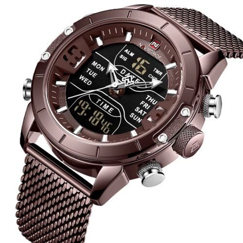 ساعة نافي فورس رجالي NF9153S-CE-CE