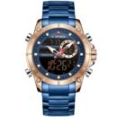 ساعة نافي فورس رجالي NF9163-RG-BE