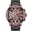 ساعة نافي فورس رجالي NF9165-RG-CE