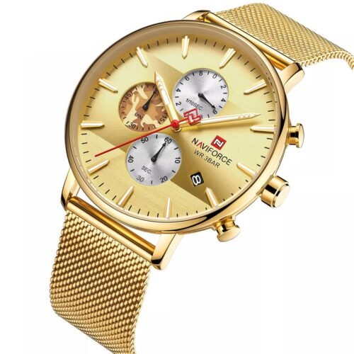 ساعة نافي فورس رجالي NF9169-G-G