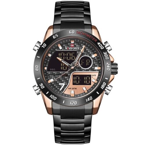 ساعة نافي فورس رجالي NF9171-RG-RG-B