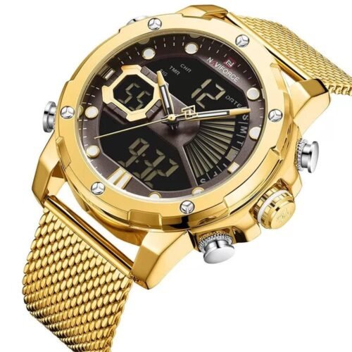 ساعة نافي فورس رجالي NF9172S-G-CE-G