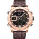 ساعة نافي فورس رجالي NF9172S-RG-CE-CE