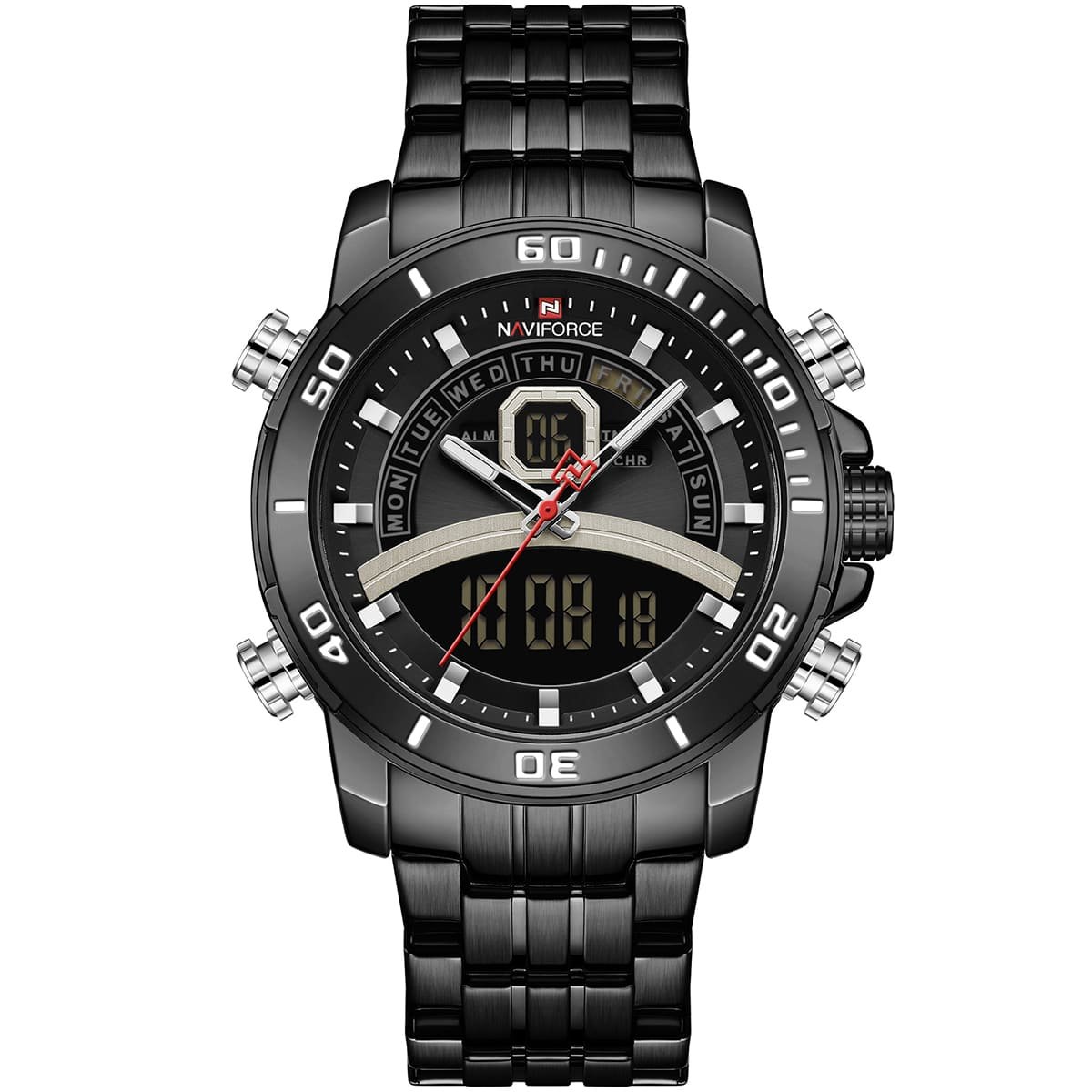 ساعة نافي فورس رجالي NF9181S-B-B