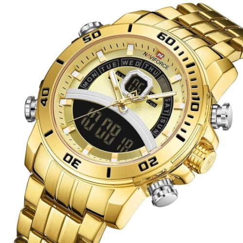 ساعة نافي فورس رجالي NF9181S-G-G