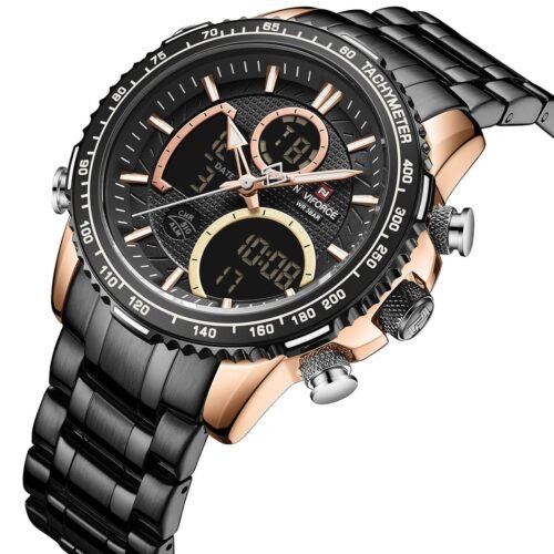 ساعة نافي فورس رجالي NF9182-RG-B