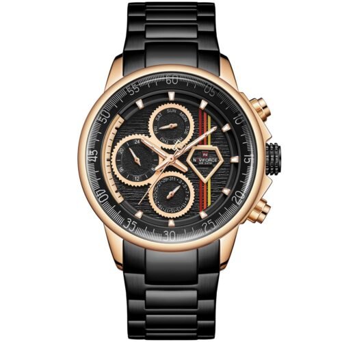 ساعة نافي فورس رجالي NF9184-RG-B