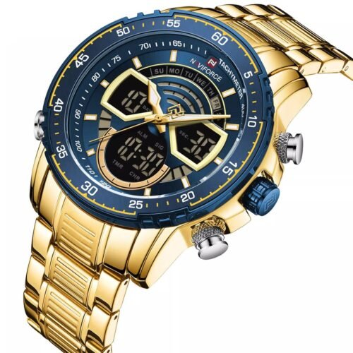 ساعة نافي فورس رجالي NF9189-G-BE