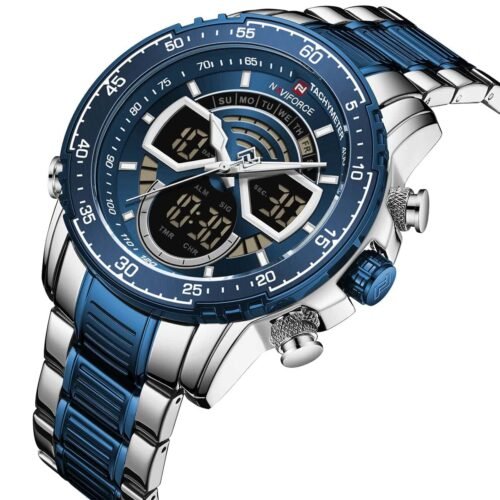 ساعة نافي فورس رجالي NF9189-S-BE