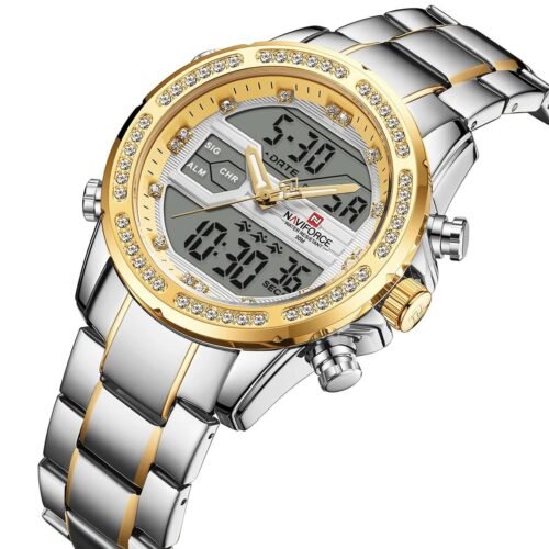 ساعة نافي فورس رجالي NF9190-S-G