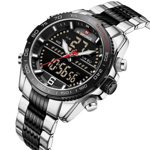 ساعة نافي فورس رجالي NF9195S-S-B-B