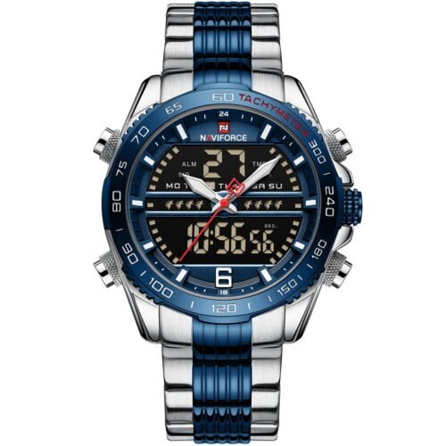 ساعة نافي فورس رجالي NF9195S-S-BE-BE