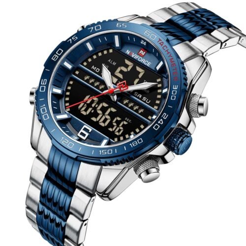 ساعة نافي فورس رجالي NF9195S-S-BE-BE