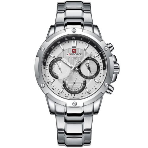 ساعة نافي فورس رجالي NF9196S-S-W