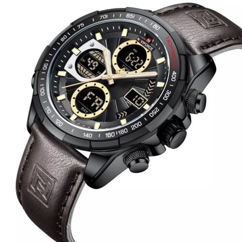 ساعة نافي فورس رجالي NF9197L-B-Y-D-BN