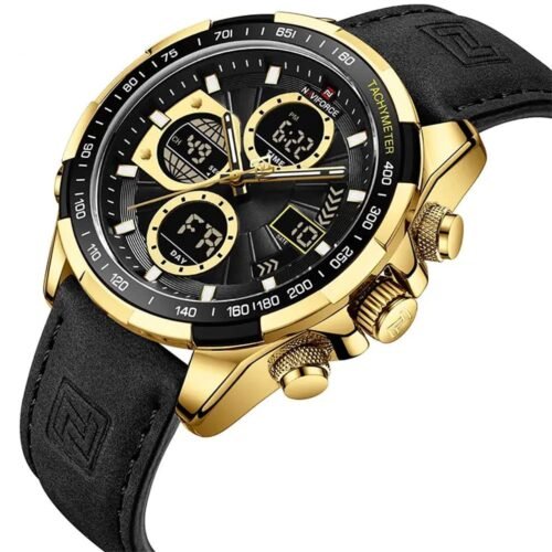 ساعة نافي فورس رجالي NF9197L-G-B-B