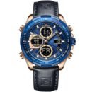 ساعة نافي فورس رجالي NF9197L-RG-BE-BE