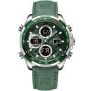 ساعة نافي فورس رجالي NF9197L-S-GN-GN