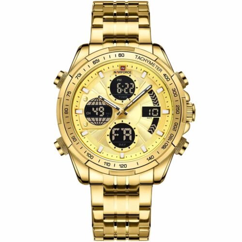 ساعة نافي فورس رجالي NF9197S-G-G-G