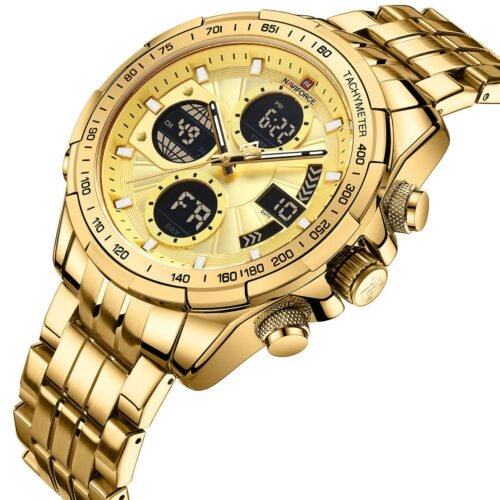 ساعة نافي فورس رجالي NF9197S-G-G-G