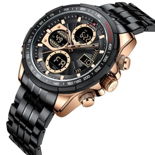 ساعة نافي فورس رجالي NF9197S-RG-B-B