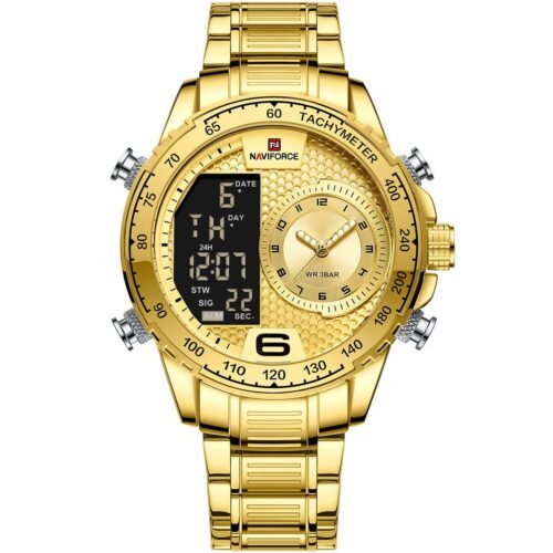 ساعة نافي فورس رجالي NF9199S-G-G